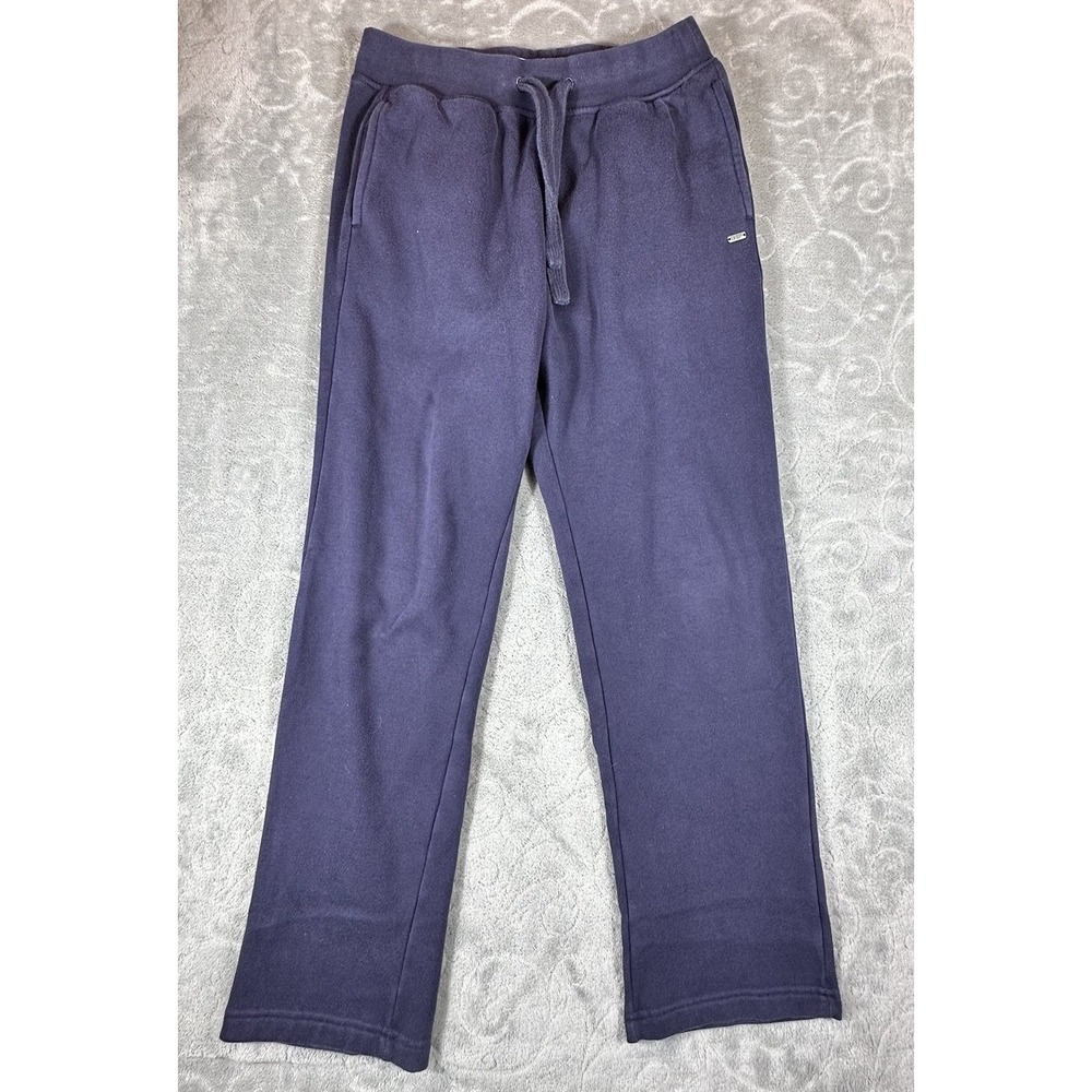 UGG Sweatpants Men Medium Navy Blue Fleece Lined Relaxed Straight Leg Loungewear